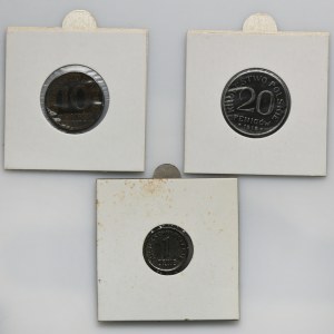 Set, Polish Kingdom, Pfennig (3 pcs.)