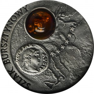 20 złotych 2001 Szlak Bursztynowy - NGC PF69 ANTIQUED