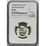 10 złotych 1975 Adam Mickiewicz - NGC MS66