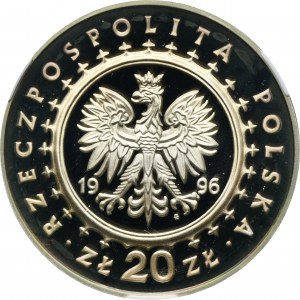 20 złotych 1996 Zamek w Lidzbarku Warmińskim