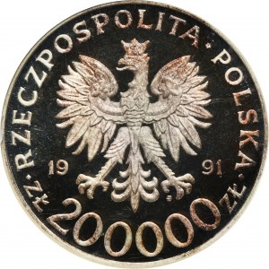 200.000 złotych 1991 gen. Leopold Okulicki Niedźwiadek