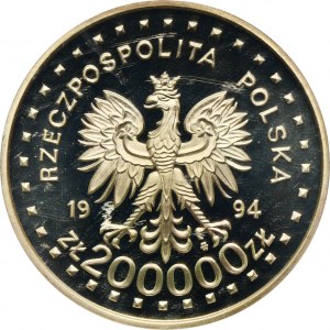 200.000 złotych 1994 200.rocznica Powstania Kościuszkowskiego