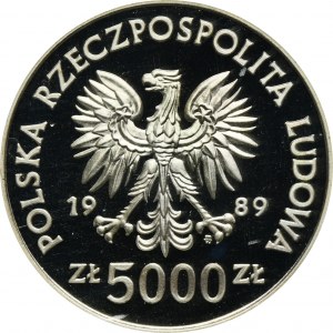 5,000 zl 1989 Torun - Nicolaus Copernicus