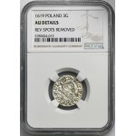 Sigismund III Vasa, Trojak Krakau 1619 - NGC AU DETAILS