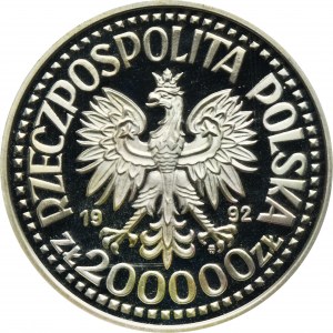 200,000 zl 1992 Wladyslaw III Varnañczyk - bust