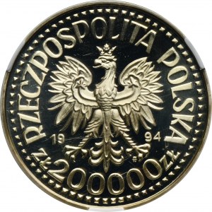 200.000 złotych 1994 Zygmunt I Stary - popiersie