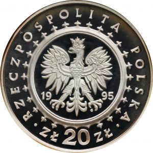 20 Zloty 1995 Der Königliche Palast in Łazienki