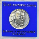 SAMPLE, 50 gold 1972 Frederic Chopin