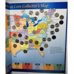 Set, USA, Collector's album of 25 cents (47 pcs.)