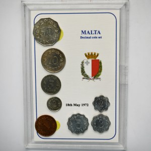 Set, Malta, Vintage set 1972 (8 pcs.)