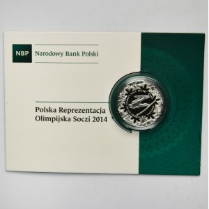 10 złotych 2014 Polska Reprezentacja Olimpijska Soczi