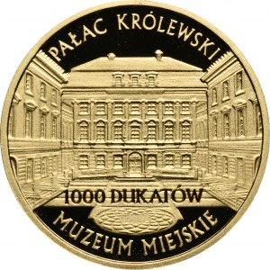 1.000 dukatów Wrocław 2009 Pałac Królewski Muzeum Miejskie - RZADKIE