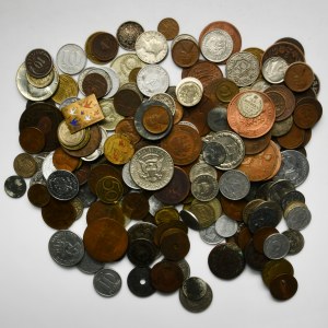 Set, Coins of the world from 20th century (797 g)