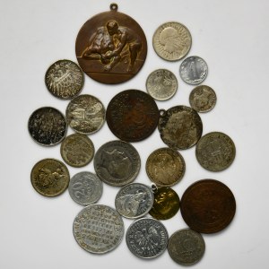 Zestaw, Monety, medal i medaliki (107 g)