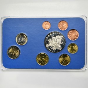 Satz, Zypern, Euro-Münzensatz 2008 (8 Stück) und zusätzliche Münzen