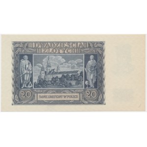 20 gold 1940 - H -.