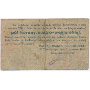 Tarnobrzeg, 1/2 Krone 1919