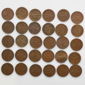 Set, 1 penny 1937 (30 pieces).