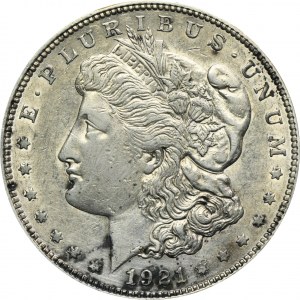 USA, 1 Denver-Dollar 1921 D - Morgan