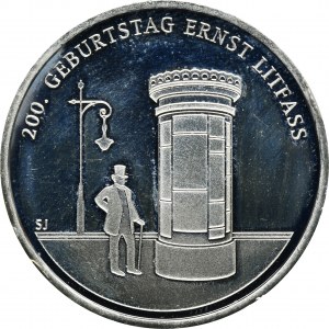 Deutschland, 20 Euro München 2016 D - 200. Geburtstag von Ernst Litfaß