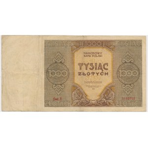 1.000 Zloty 1945 - B -