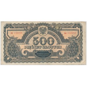 500 złotych 1944 ...owe - BK -