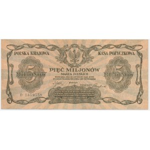 5 milionów marek 1923 - D -