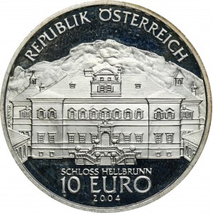 Austria, 10 Euro 2004 - Pałac Hellbrunn