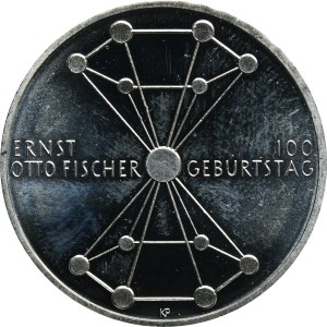 Germany, 20 Euro Munich 2018 D - Ernst Otto Fischer's 100th Birth Anniversary