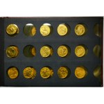 Set, Cluster with Polish coins mainly Gold Nordic (94 pieces).