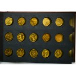 Set, Cluster with Polish coins mainly Gold Nordic (94 pieces).