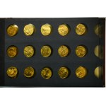 Set, Cluster with Polish coins mainly Gold Nordic (94 pieces).