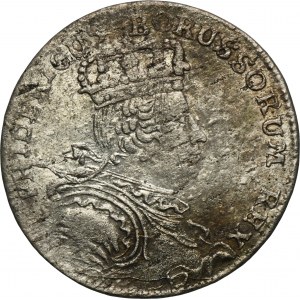 Silesia, Prussian rule, Friedrich II, 6 Kreuzer Breslau 1756 B