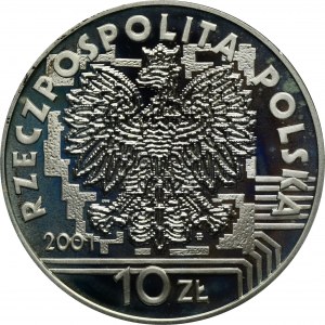 10 złotych 2001 Rok 2001