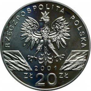 20 złotych 2001 Paź królowej