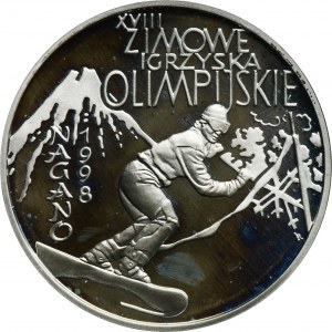 10 złotych 1998 XVIII Zimowe Igrzyska Olimpijskie w Nagano