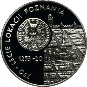 10 złotych 2003 750-lecie Lokacji Poznania