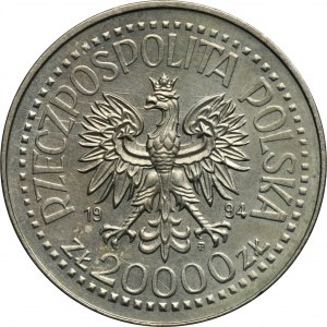 20,000 zlotys 1994 Sigismund I the Old