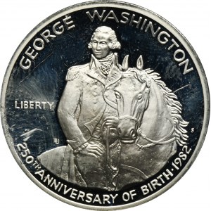 USA, 1/2 Dollar San Francisco 1982 S - 250th Anniversary of the birth of George Washington