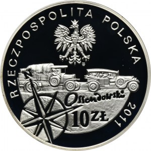 10 złotych 2011 Ferdynand Ossendowski