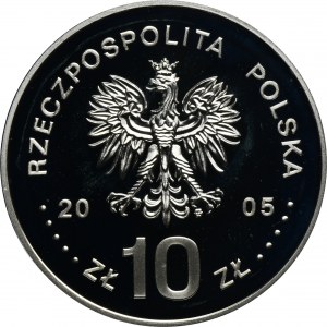 10 złotych 2005 Stanisław August Poniatowski, popiersie