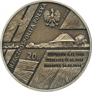 20 złotych 2012 Polacy Ratujący Żydów