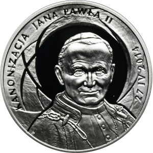 10 złotych 2014 Kanonizacja Jana Pawła II 27 IV 2014