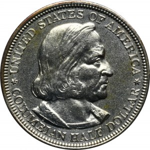USA, 1/2 Dollar Philadelphia 1892 - World's Columbian Exposition Chicago