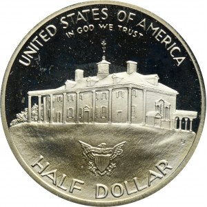 USA, 1/2 Dolara San Francisco 1982 S - 250-ta Rocznica urodzin Jerzego Washingtona