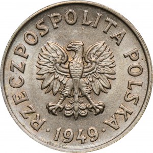 50 pennies 1949 Miedzionikiel