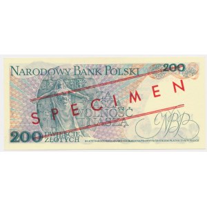 200 złotych 1979 - WZÓR - AS 0000000 - No.0289 -