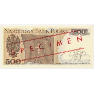 500 złotych 1979 - WZÓR - AZ 0000000 - No.2418 -