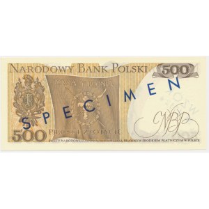 500 Zloty 1974 - MODELL - K 0000000 - Nr.1712 -.
