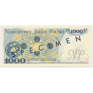 1.000 złotych 1975 - WZÓR - A 0000000 - No. 1699 -